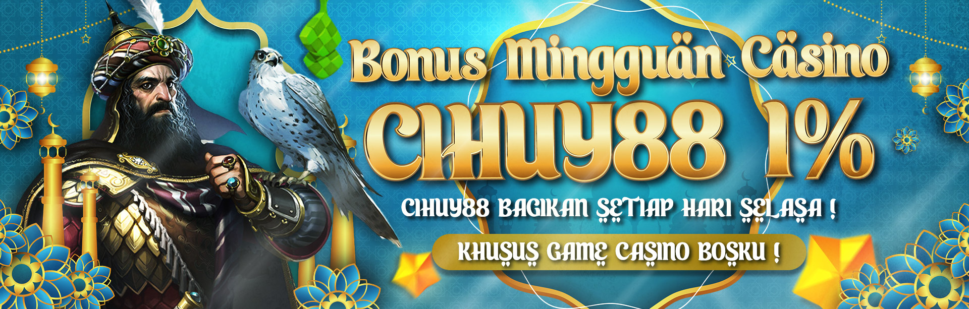 Bonus Mingguan Casino 1%