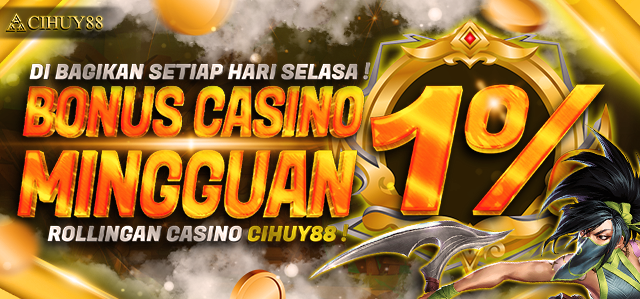 Bonus Mingguan Casino 1%